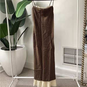 Antonio Melani x Courtney Grow bond dress. Black and ember gingham